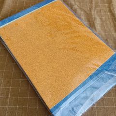 Glittery sticky backed foam card