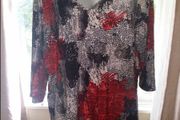 Marina Kaneva Plus Lovely Tunic size UK18/20 Loose fiiting Postage included