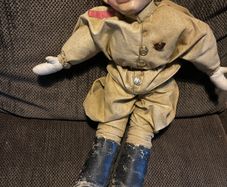 USSR rare soviet army doll / figure