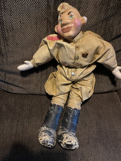 USSR rare soviet army doll / figure