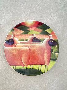 Graham Knuttel "Red Sky At Night" Limited Edition Plate