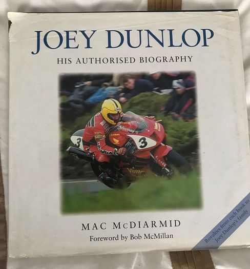 Joey Dunlop official biography printed in 2001 by Haynes