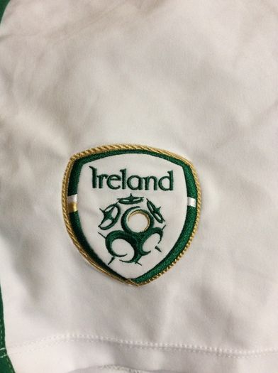 Ireland Football. Official Umbro Mens Home Shorts. Collect In Dublin Or Receive Via Post.