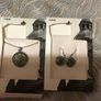 Ladies sliver necklace & matching earrings Image 4