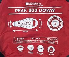 Mountain Wearhouse Minus 10c Sleeping bag