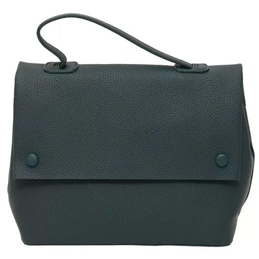 Green shoulder bag