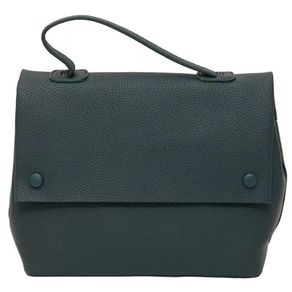 Green shoulder bag