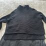 Allsaints Eloise Funnel Neck Dress Black Medium Image 2