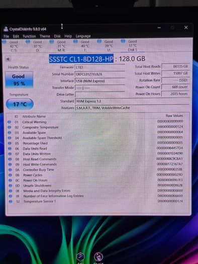 Cl1 Internal Ssd 128gb