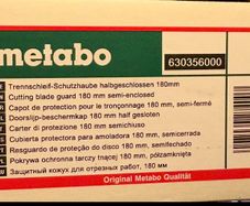 METABO 630356000   180mm Cutting Guard for Angle Grinder