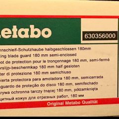 METABO 630356000   180mm Cutting Guard for Angle Grinder
