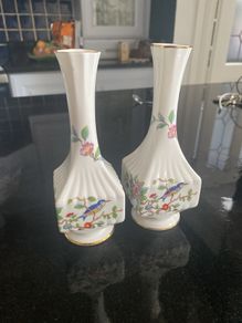 Aynsley vases  Pembroke