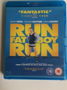 Run Fatboy Run [2007] Simon Pegg, Dylan Moran, Thandiwe Newton, Harish Patel, India de Beaufort & Hank Azaria [Blu-ray Movie]