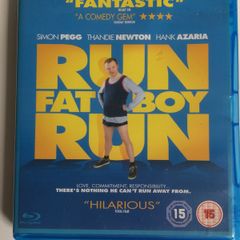 Run Fatboy Run [2007] Simon Pegg, Dylan Moran, Thandiwe Newton, Harish Patel, India de Beaufort & Hank Azaria [Blu-ray Movie]