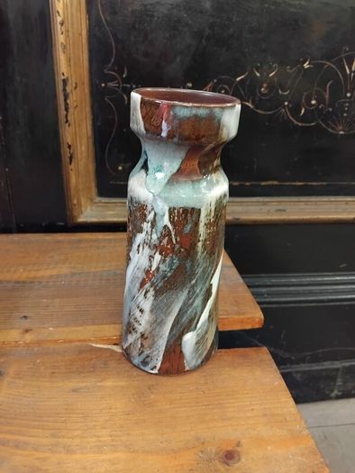 Fat Lava Pottery Vase