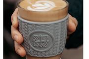 Funk My World - Grey Eco-Friendly Travel Mug Borosilicate Glass - 12oz Barrister Friendly
