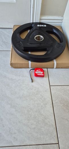 brand new 2x20kilo olympic weight plates