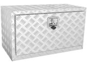Truck Box Tool Box Trailer Box Tool Box 760x355x405mm Pickup Storage Box, Aluminum Diamond Plate Tool Box with Lock & Keys, Waterproof Trailer Storage Box
