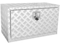 main image for ad Truck Box Tool Box Trailer Box Tool Box 760x355x405mm Pickup Storage Box, Aluminum Diamond Plate Tool Box with Lock &amp; Keys, Waterproof Trailer Storage Box