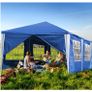 3 x 9 m UV Protection  Gazebo Party Tent  with 8 Side Panels, Garden, Market, Wedding, Party Image 5