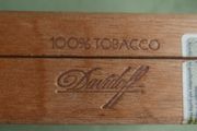 Vintage Wooden Cigar Box Davidoff ,Vintage Empty Cigar Box