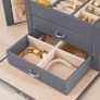 Premium Jewellery Box  Velvet lining box, with 4 levels, Image 3