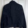 All Saints Black Denim Jacket Image 2