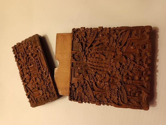 Chinese visiting card case XIXth century.