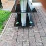 glass tv stand Image 4