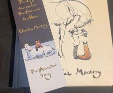 The Boy The Mole The Fox and The Horse - plus  Rare Promo Bookmark by Charlie Mackesy