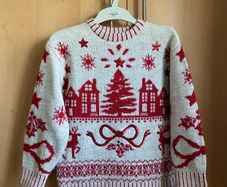 Girls Christmas Jumper