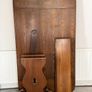 Mahogany dining table extendeble Image 4