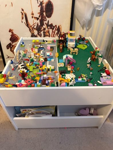 Lego storage table