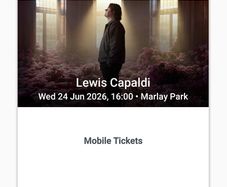 Lewis capaldi tickets