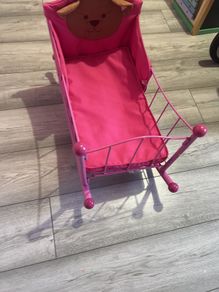 doll rocking cot