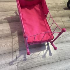 doll rocking cot