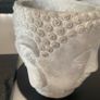 Cement Buddha Head Candle Image 4