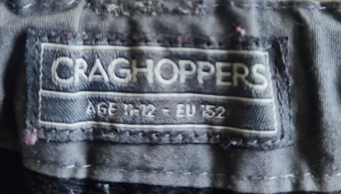 Kids Craghoppers Hiking Trousers (age 11-12 yrs/EU 152)