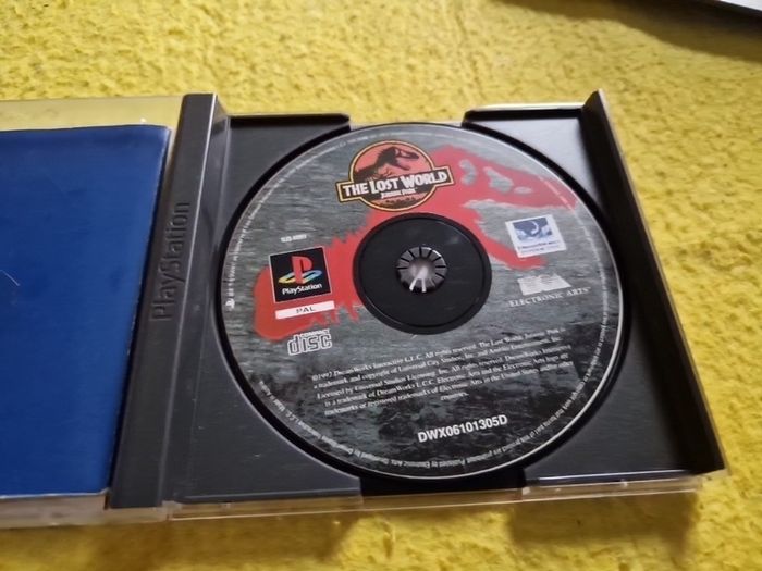 The Lost World Jurassic Park PlayStation1 Ps1 PlayStation2 Ps2 Games Original