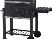 Grillwagen Toronto Click Charcoal Barbecue, Anthracite/Stainless Steel