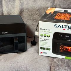 Salter 7L Dual Zone Air Fryer with Removable Divider