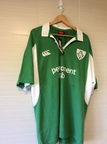 Ireland Rugby Jersey. Brand New With Tags. Triple Crown Winning Jersey From Year 2006. Official Canterbury IRFU Home Jersey. Authentic Original From The Time.