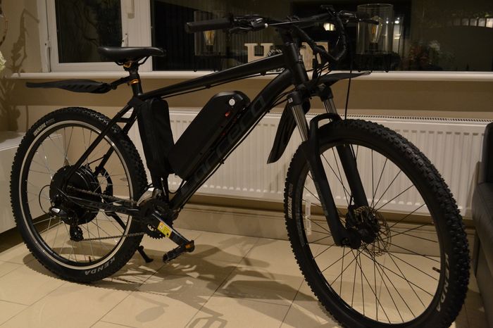 Carrera Vengeance LIKE NEW POWERFUL 1500 All Parts BRAND NEW Electric Bike