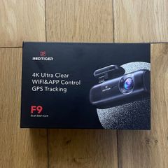 Dashcam (Dual Dashcam) 4K ultra clear,WiFi and app control, GPS tracking