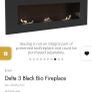 Kratki Delta 3 Black Bio Fireplace Image 3