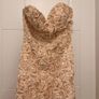 Jovani strapless gold gown Image 2
