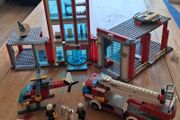 Lego compatible fire station