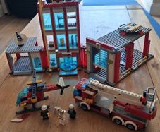 Lego compatible fire station