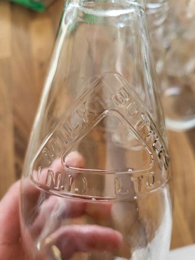 Milk bottles