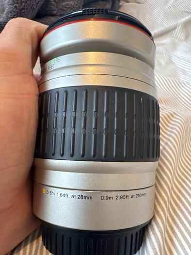 Canon EOS 300 Film Camera + Lens, 4 Batteries & 2 Kodak Films (Complete Kit)